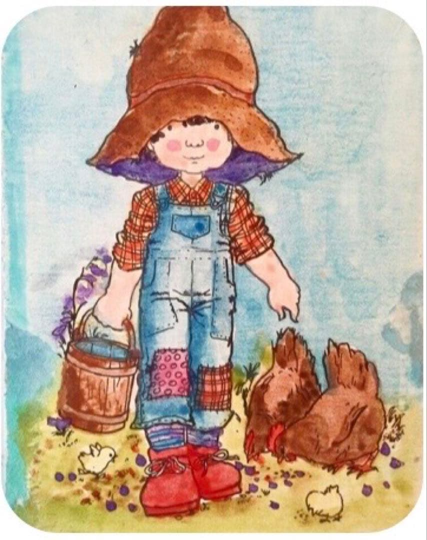 アンリ人形 ANRI サラ・ケイ　16㎝　【Morning Chores】