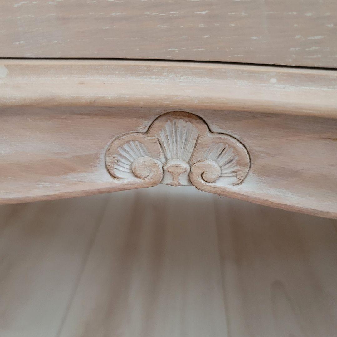 ロココ調　ピンクベージュ　猫足チェスト　引き出し　姫系　タンス　家具