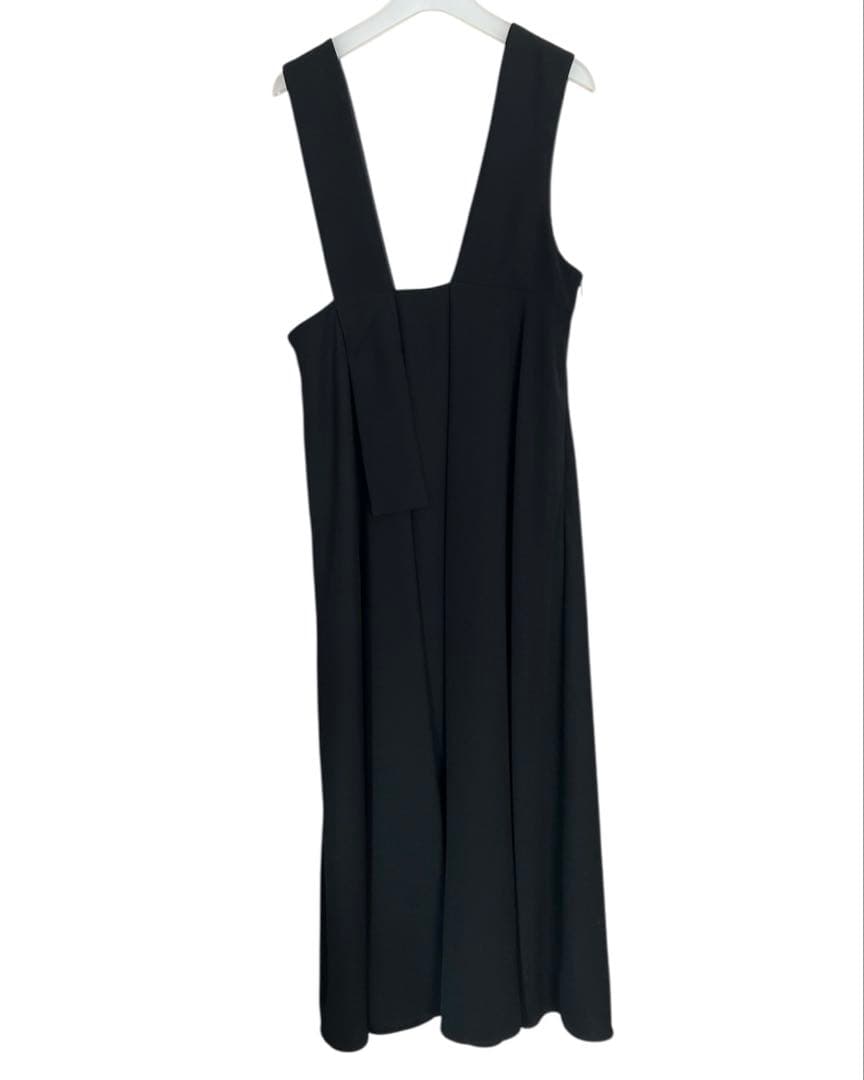 ENFOLD エンフォルド STRAP JUMPER-SKIRT ブラック 36