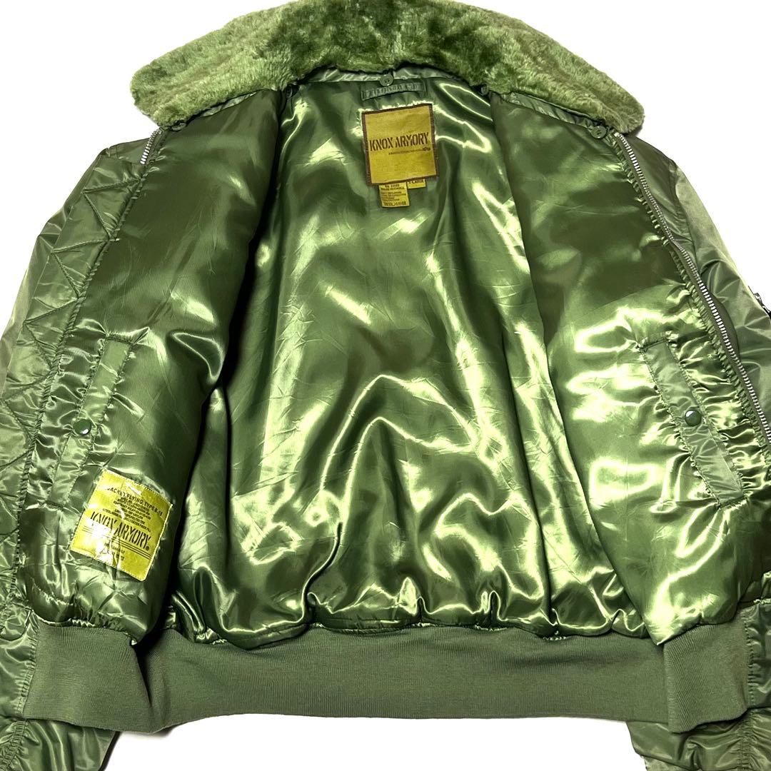 ジャケット・アウター 00s Alpha KNOX ARMORY B-15 Flight jacket
