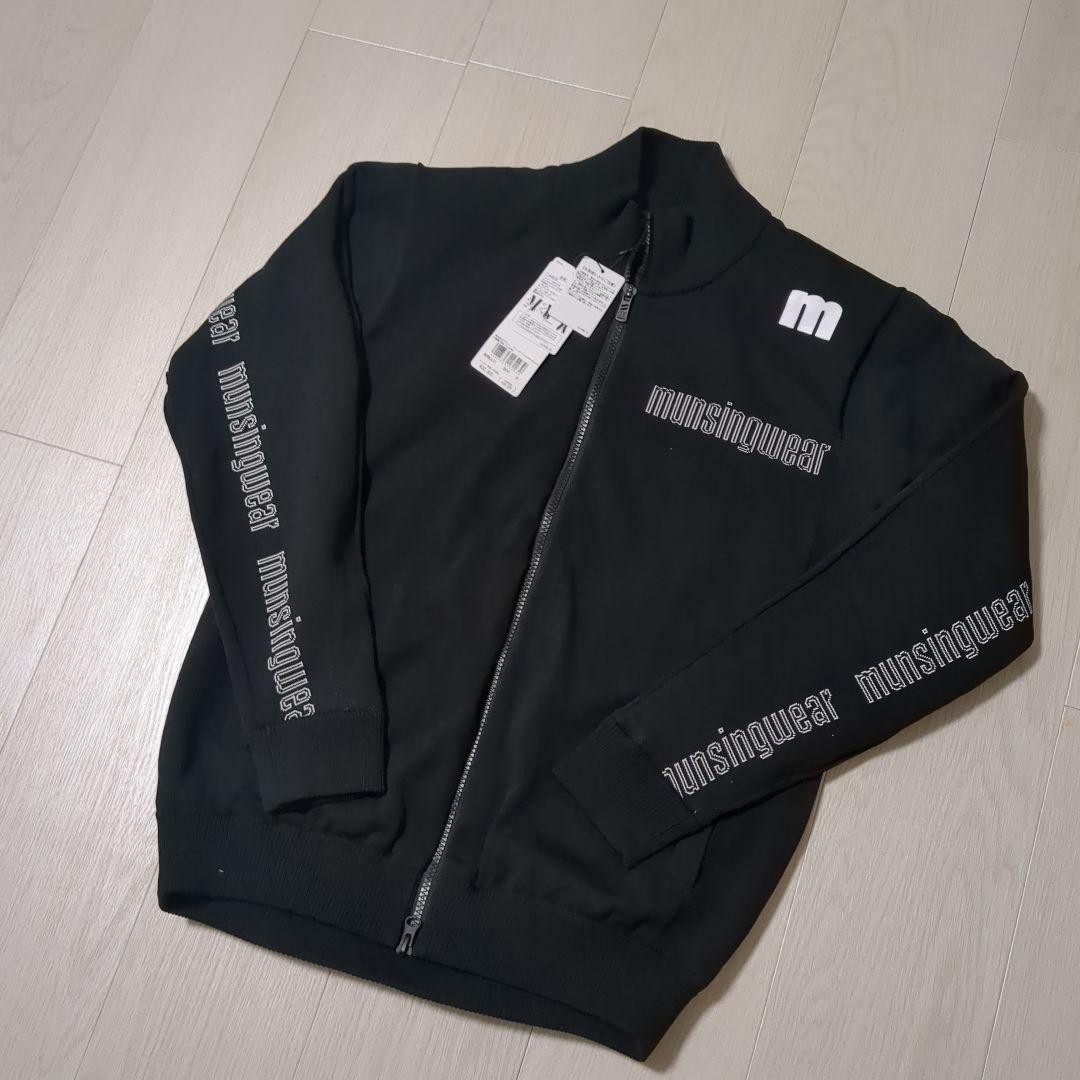 新品マンシングウェアセーターENVOYフルジップ防風裏地ゴルフMEMWJL01М