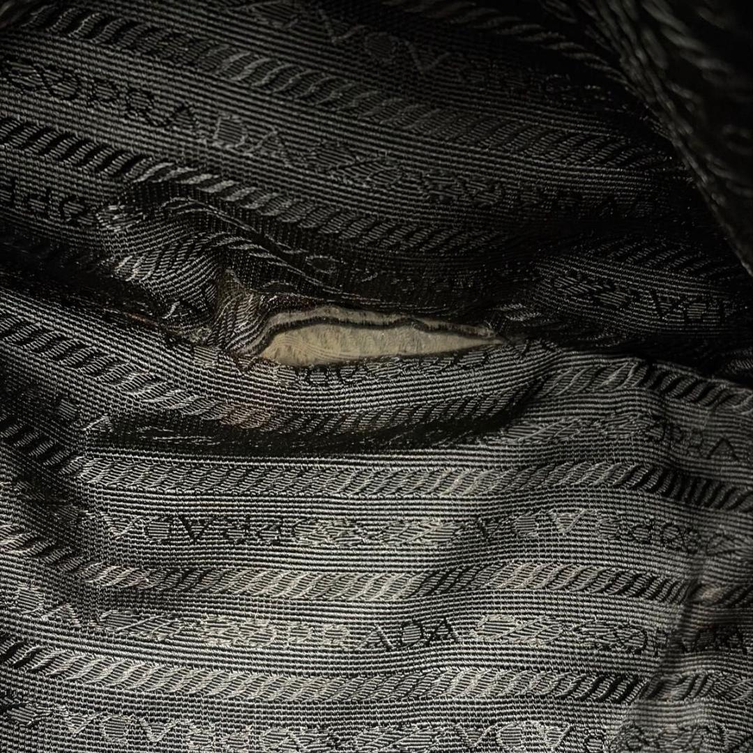 PRADA 三角ロゴ A4収納 トートバッグ ナイロン ブラック プラダ