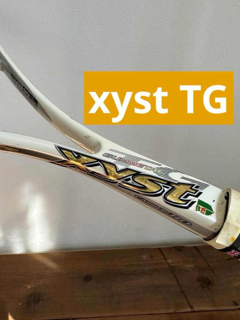 【希少】ミズノ xyst TG（ジストTG）ソフトテニスラケット