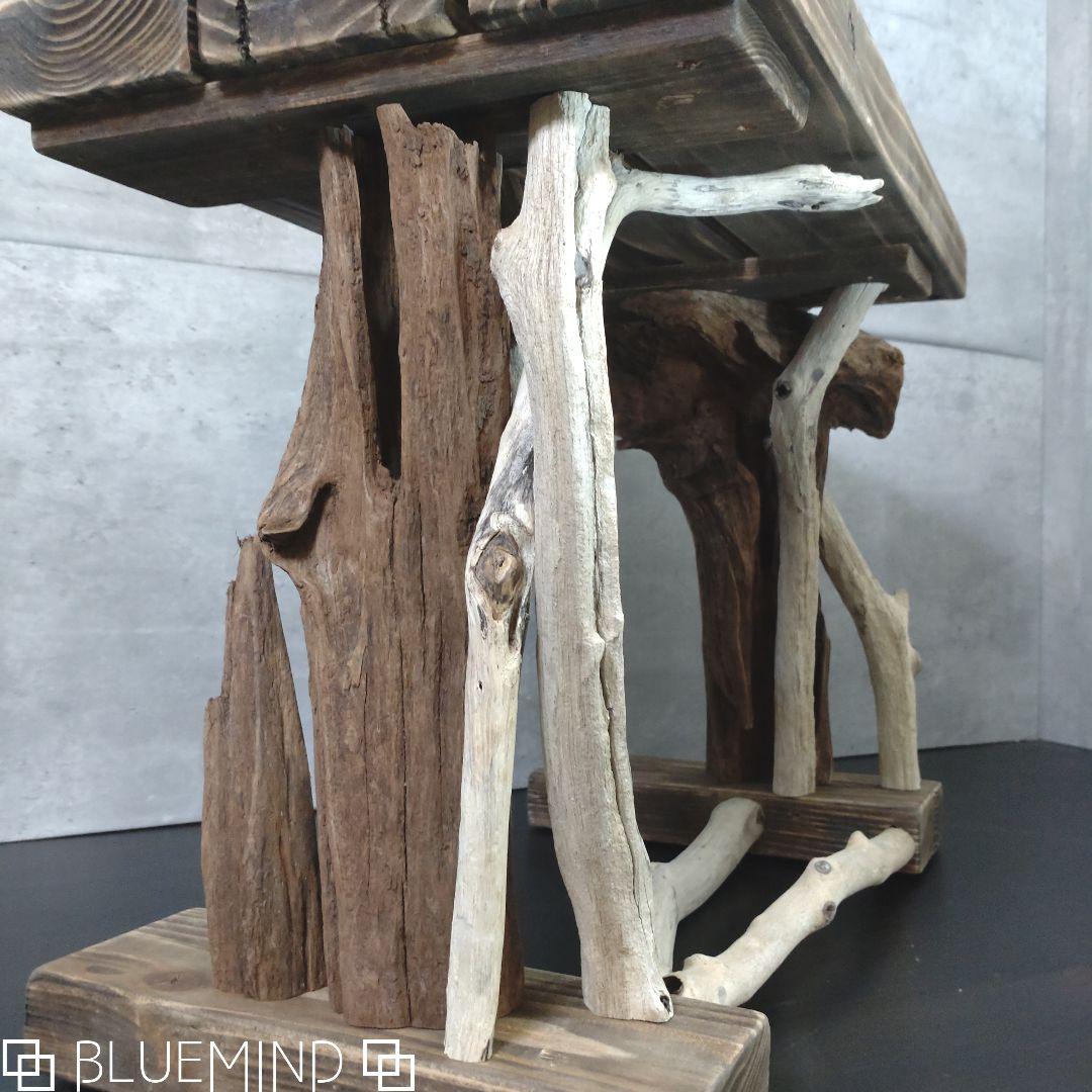 No.1254 【chuchumama】流木のテーブル フラワースタンド