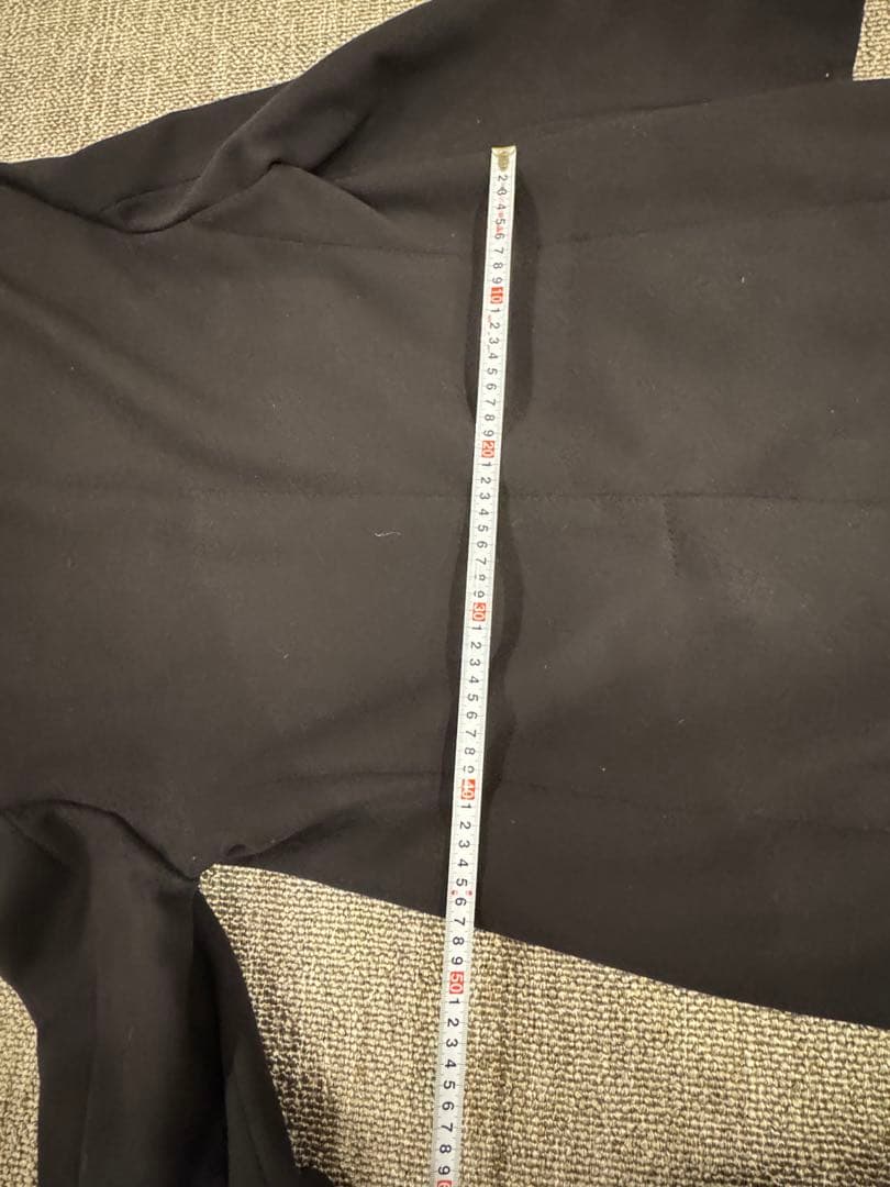 LARDINI ネイビー チェスターコート 48（76）