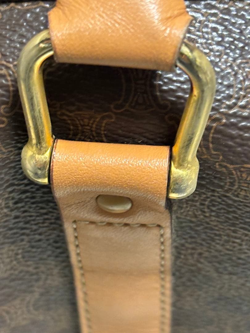 CELINE ブラウン ボストンバッグ