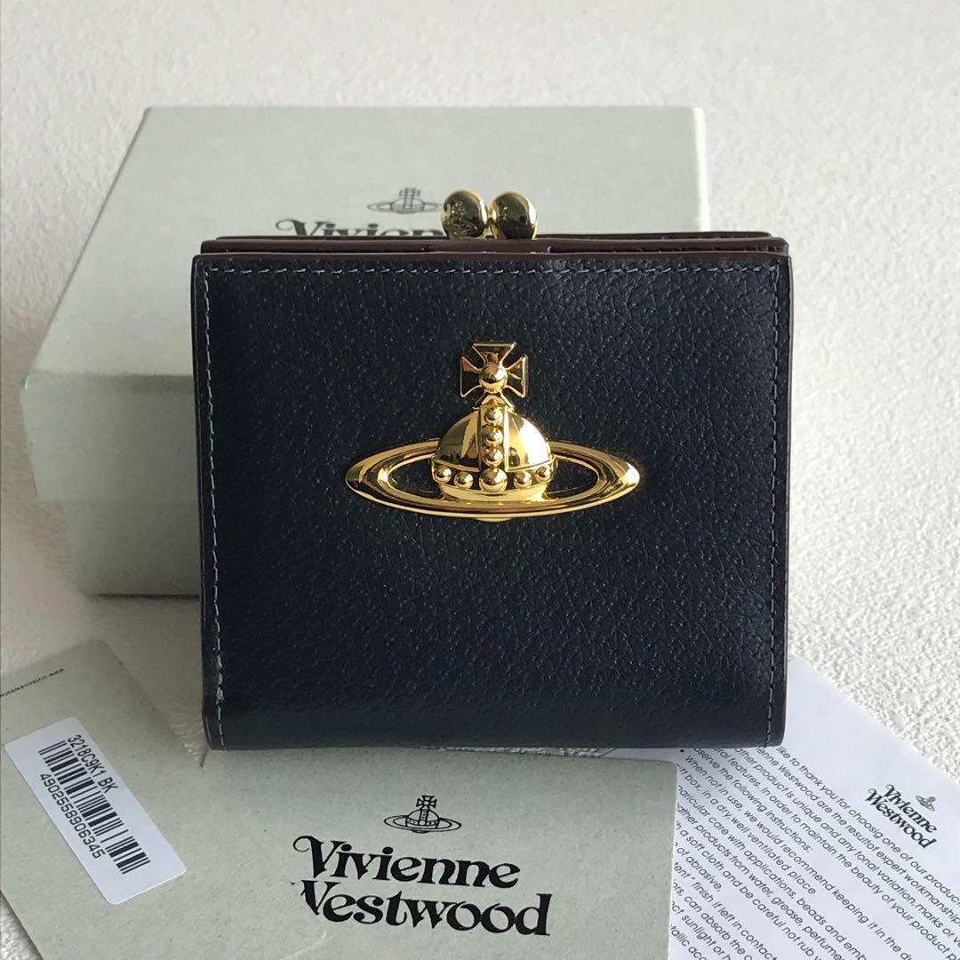 Vivienne Westwood 二つ折り財布 黒