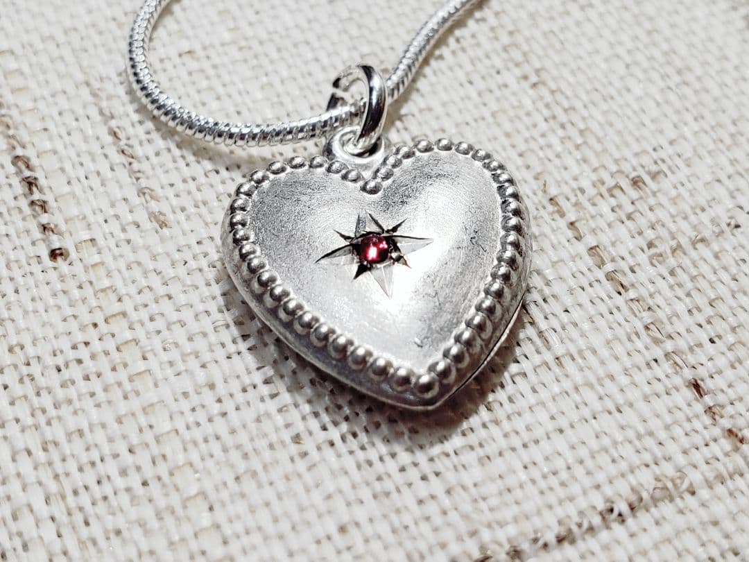 1940年代　スウィートハートジュエリー　パフィハート　シルバー WW2 星