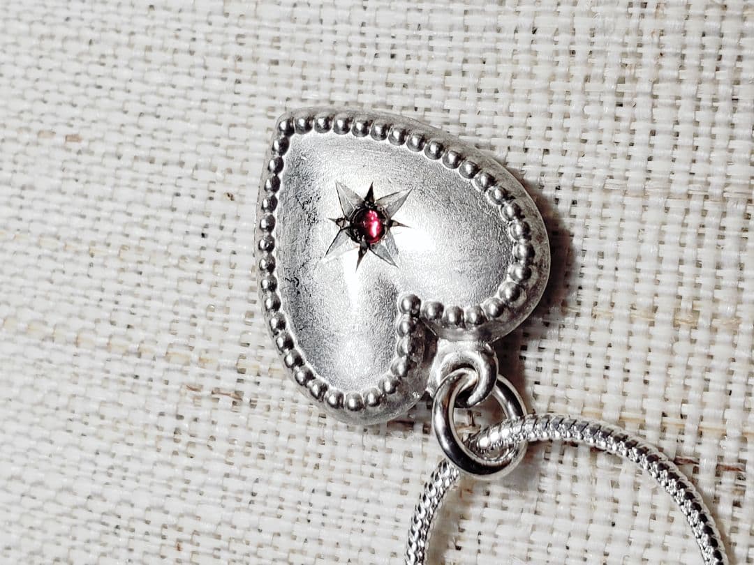 1940年代　スウィートハートジュエリー　パフィハート　シルバー WW2 星