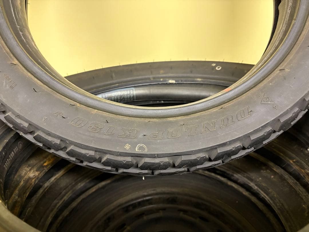 DUNLOP K180 120/90-18 2本セット