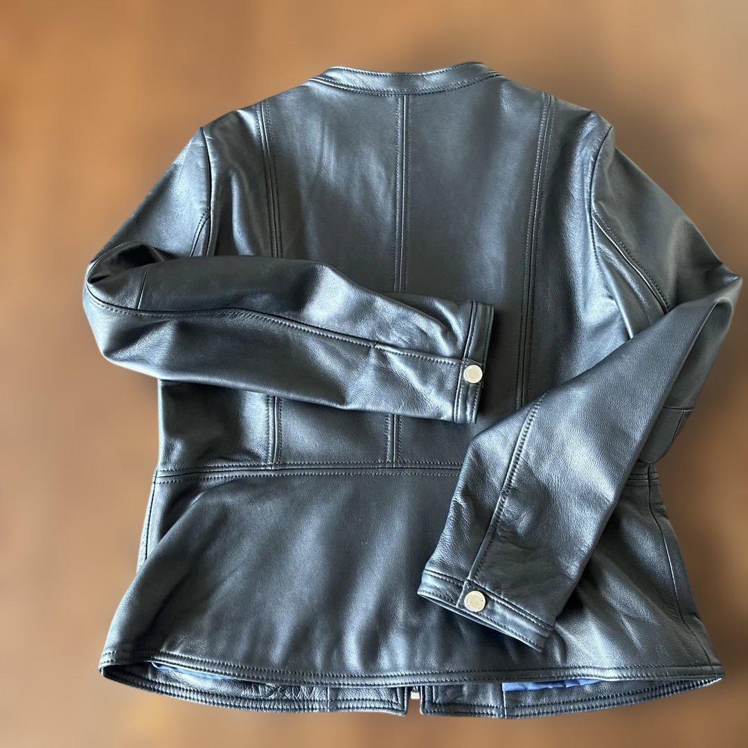 Viaggio Blu ビアッジョブルー　 黒羊革ジャケット