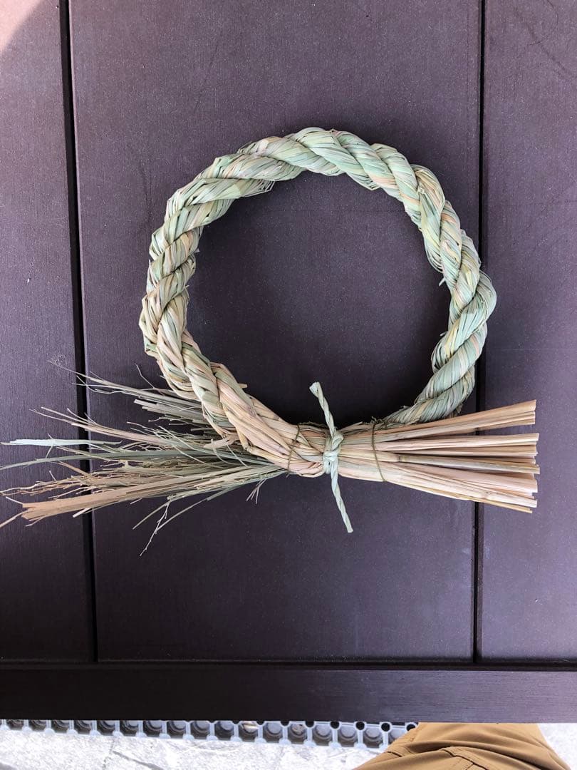 ブロッサムS　15個　しめ縄　リース　土台　三綯い