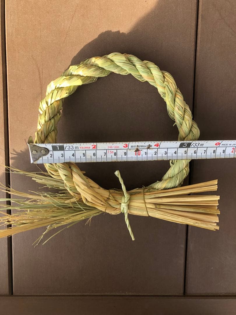 ブロッサムS　15個　しめ縄　リース　土台　三綯い