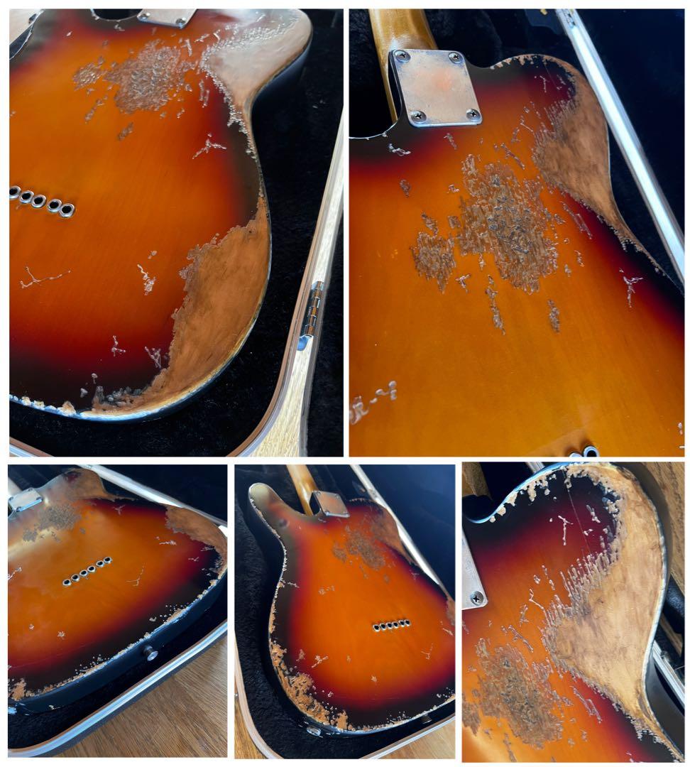 ハードレリックテレキャスタータイプ/ワイドレンジPU/オイルコンデンサー