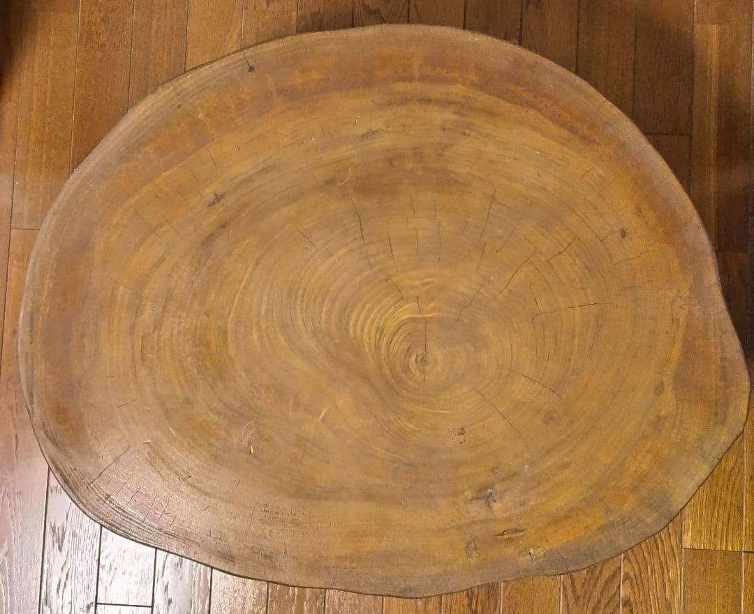 高級一枚板 ローテーブル ちゃぶ台