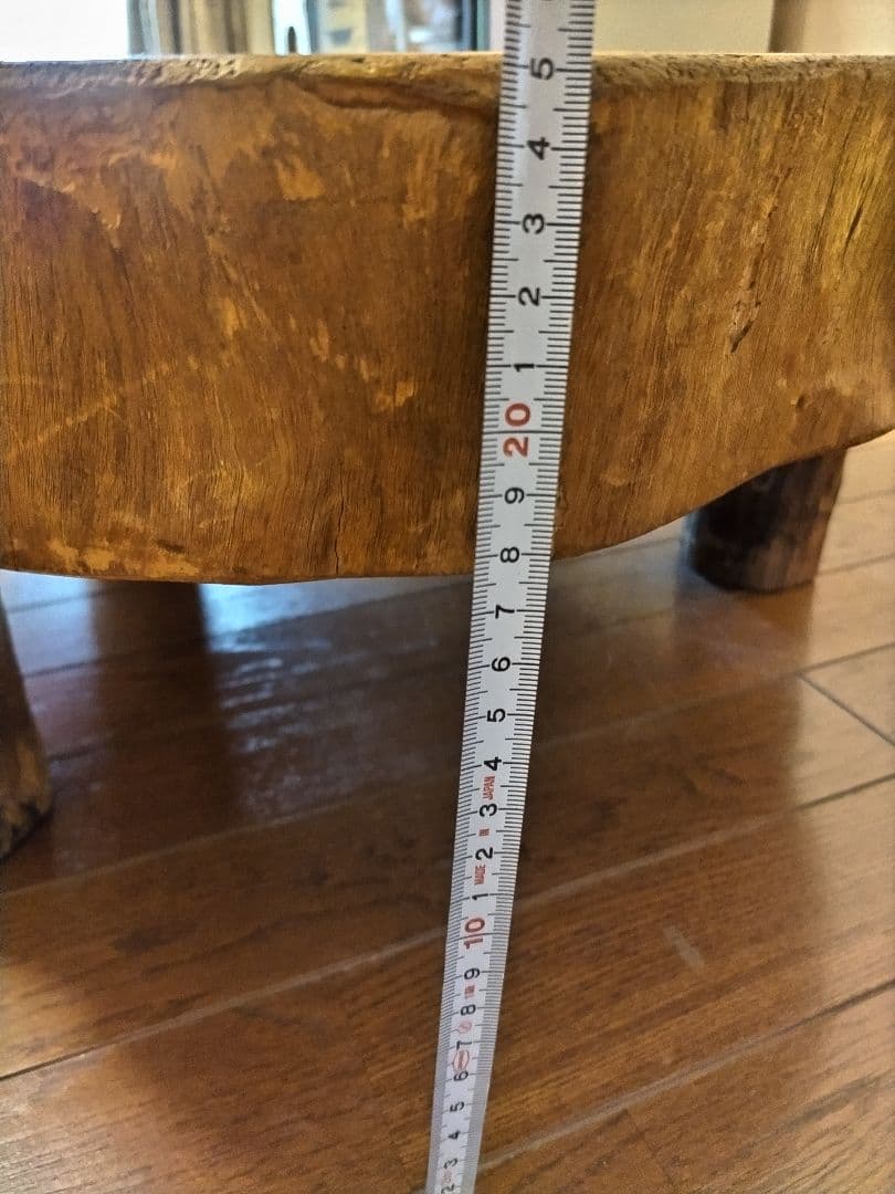 高級一枚板 ローテーブル ちゃぶ台