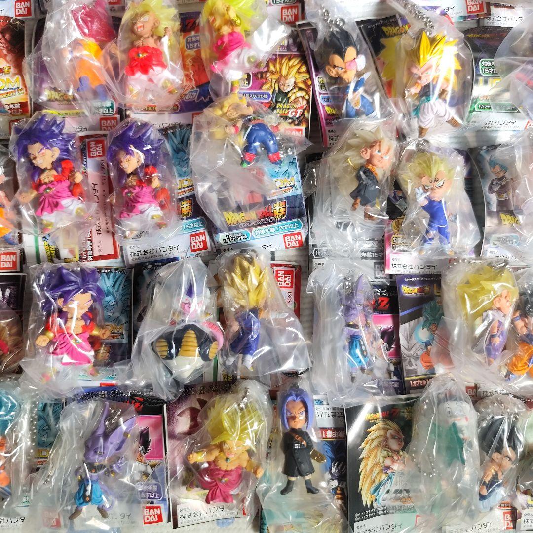 ドラゴンボール　UDM　ガチャ　キーホルダー　大量　126個セット