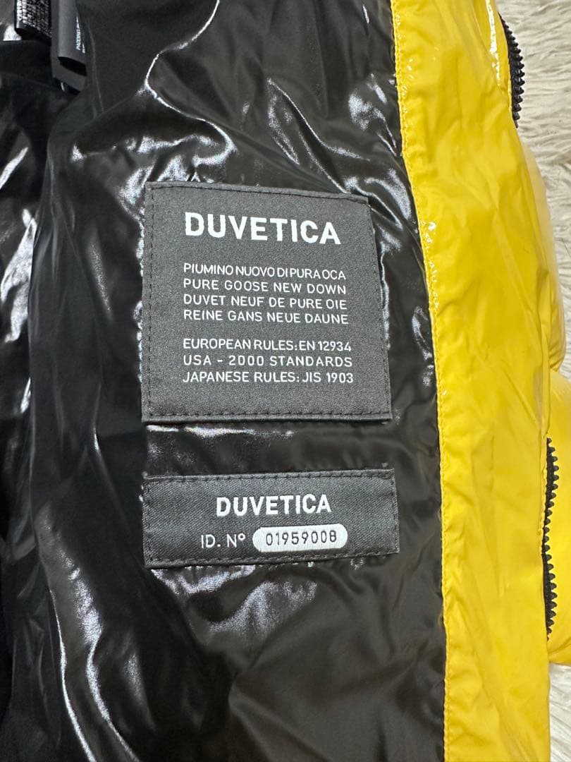 DUVETICA ALSHAT ロングダウン 44 シャイニーイエロー 現行タグ