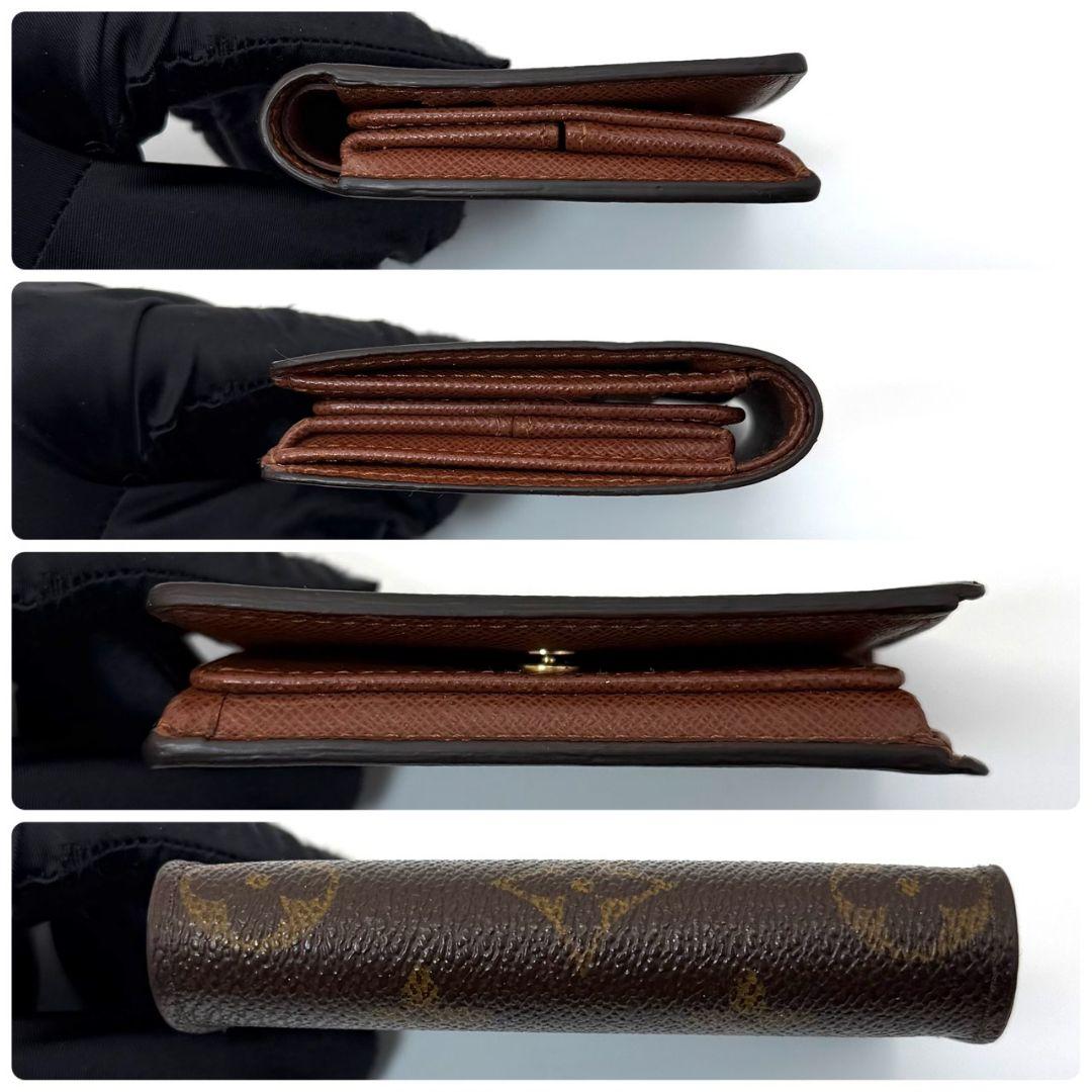 良品 レア ルイヴィトン モノグラム ポルトフォイユ マジェラン 財布 折り財布