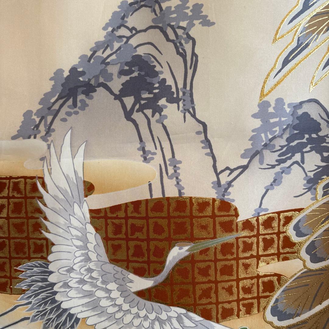 No.7 正絹男の子お祝い着　のしめ　長襦袢 七五三