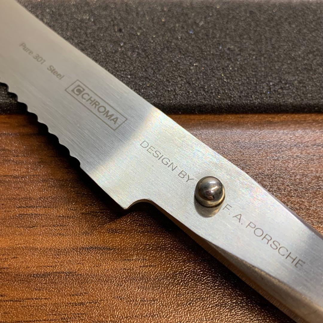 ⭐️USD 135⭐️ポルシェ⭐️最高級⭐️ナイフ⭐️包丁⭐️果物野菜⭐️クロマ⭐️CHROMA
