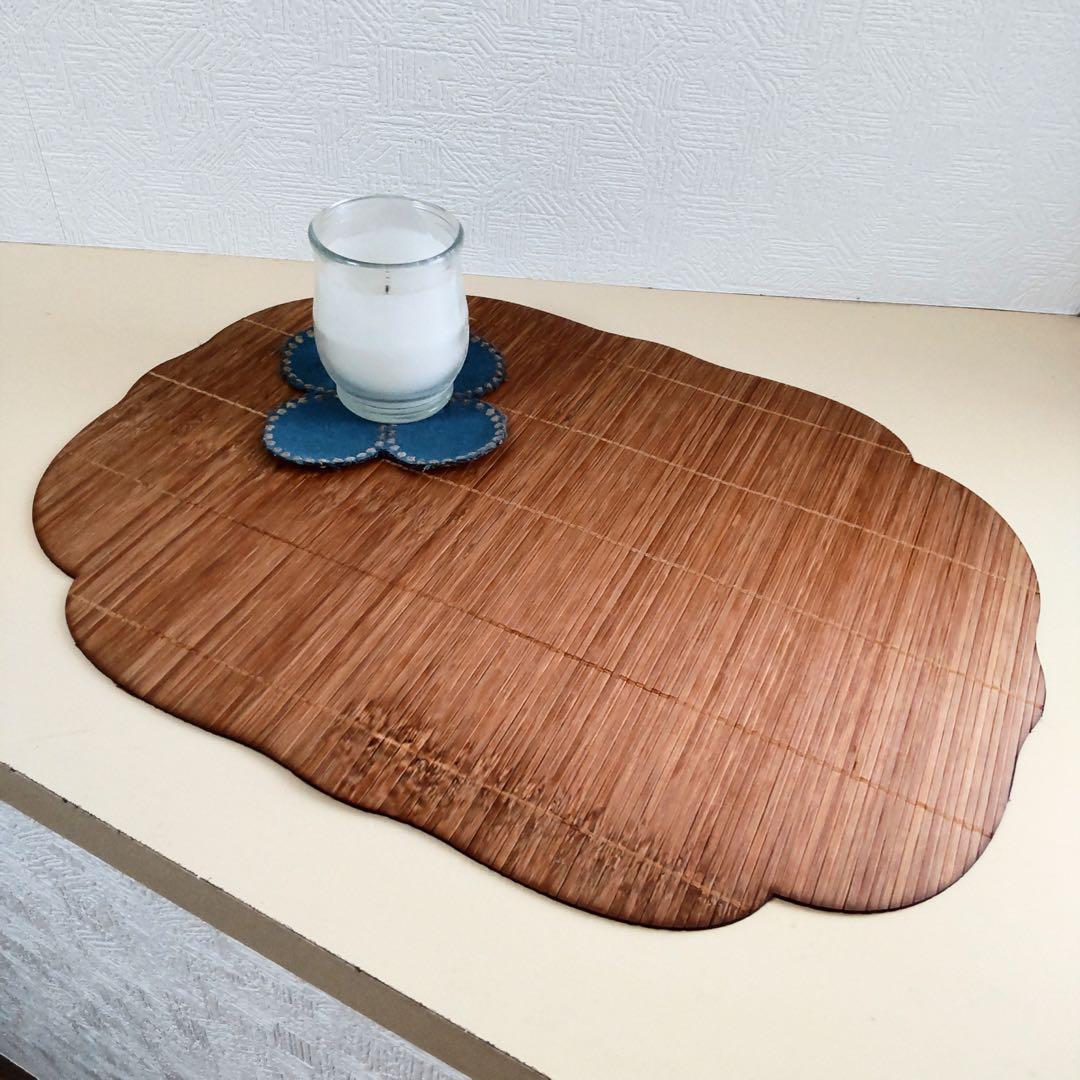 【20枚セット】 ランチョンマット 竹製 ティーマット 和風 テーブルウェア