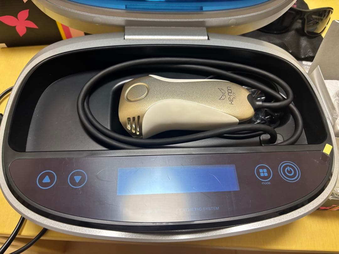 ke-non 脱毛器 未使用カートリッジ付き
