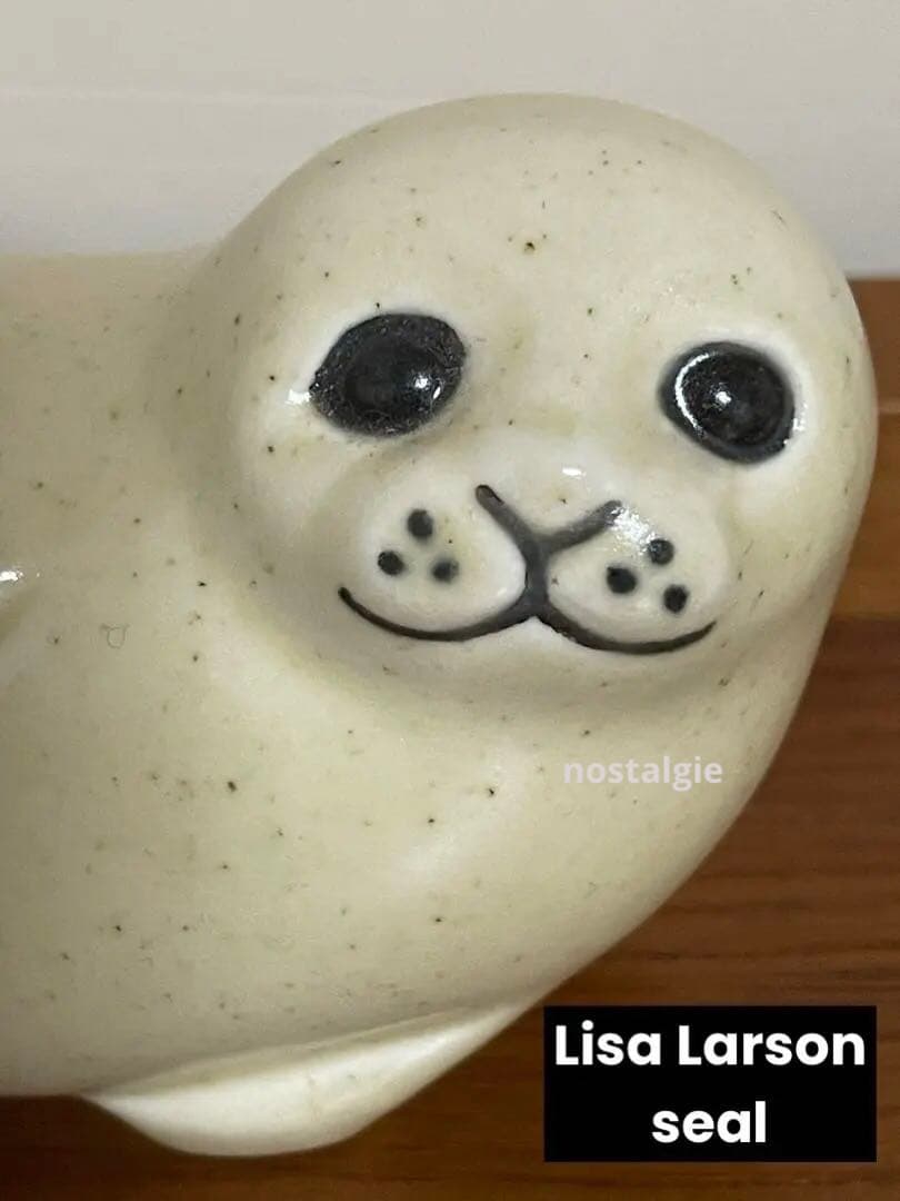 リサ・ラーソン　スカンセン　あざらし　アザラシ　seal