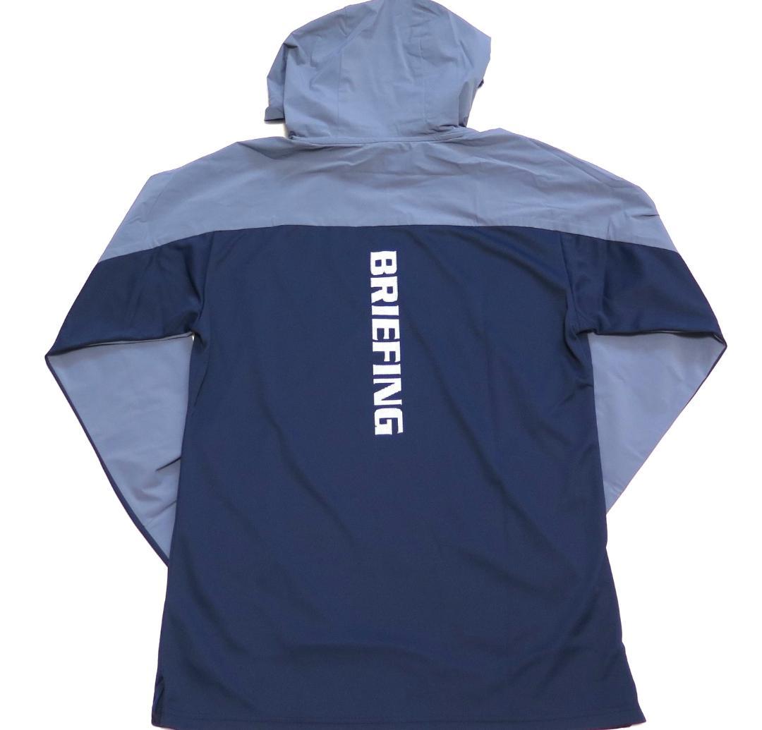 メンズウェア BRIEFING GOLF MENS WR HALF ZIP HOODIE XL