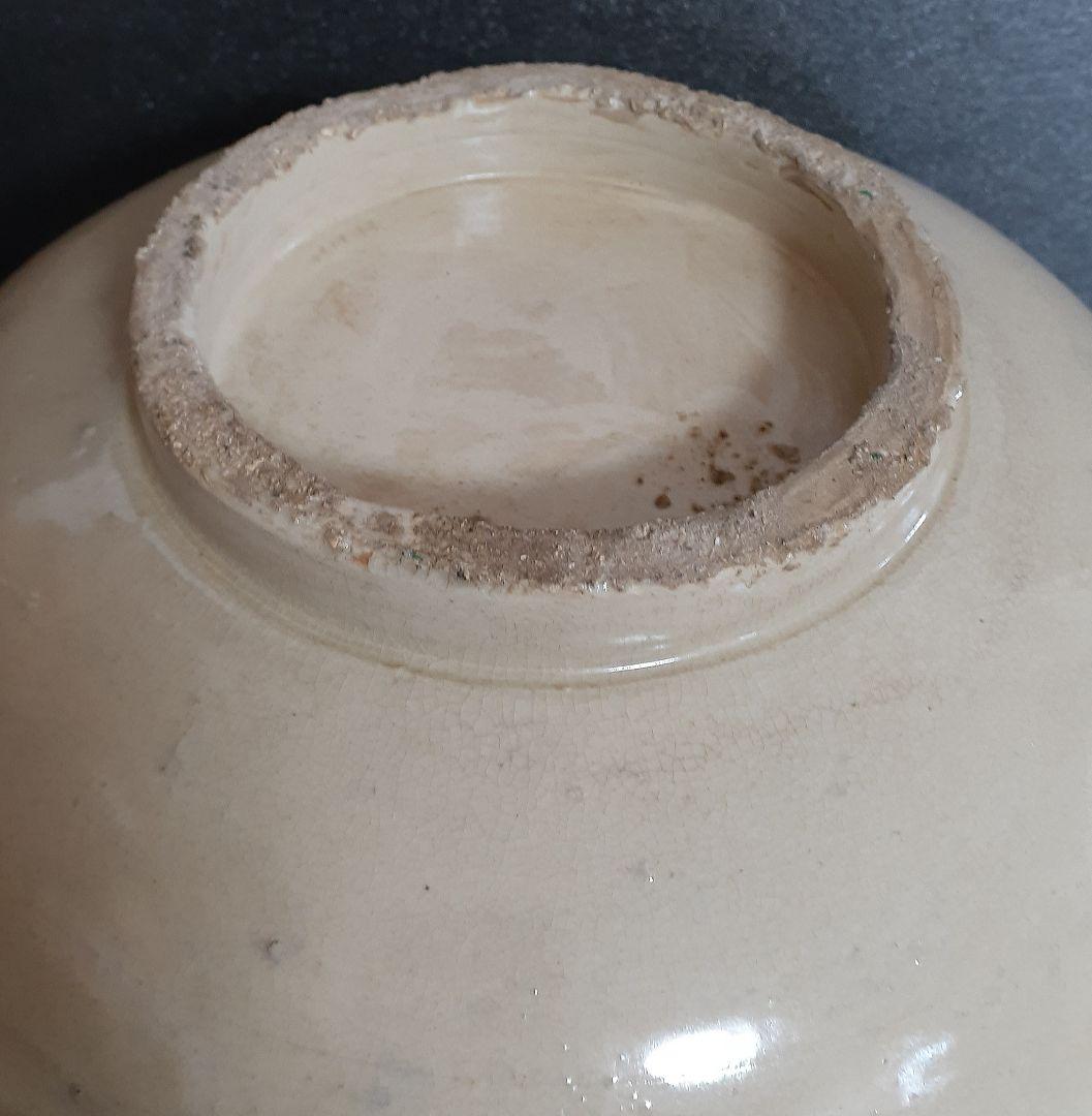 李氏朝鮮時代　韓国古美術　李朝古陶磁器　李朝　鉄砂　鉄絵　大壺　丸壺　酒会壺