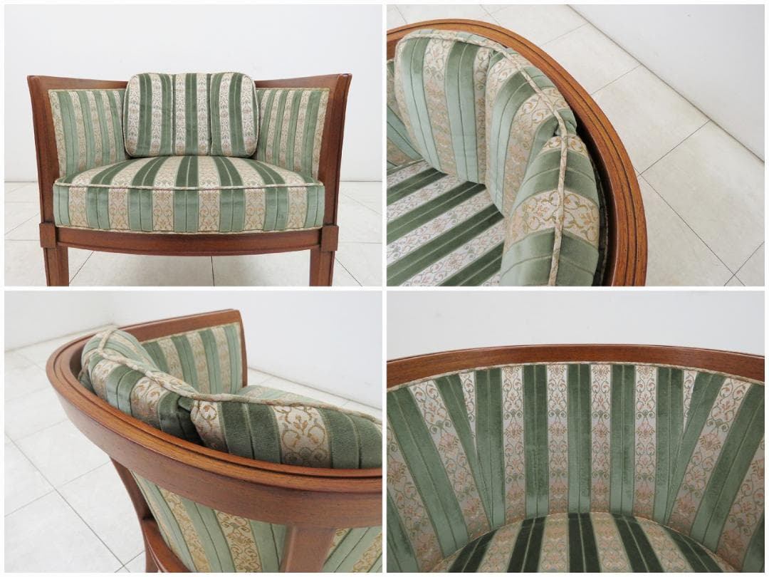 最高峰 DREXEL HERITAGE ドレクセル トライユン シングルソファ②