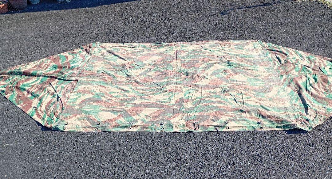 フランス軍パップテントリザードカモ