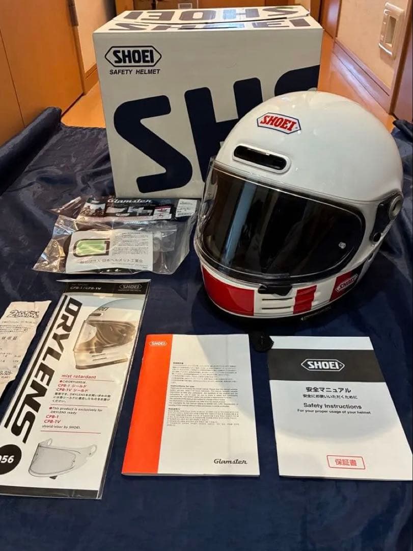 極美 SHOEI グラムスターリザレクション TC-10コーティング 廃番色 L