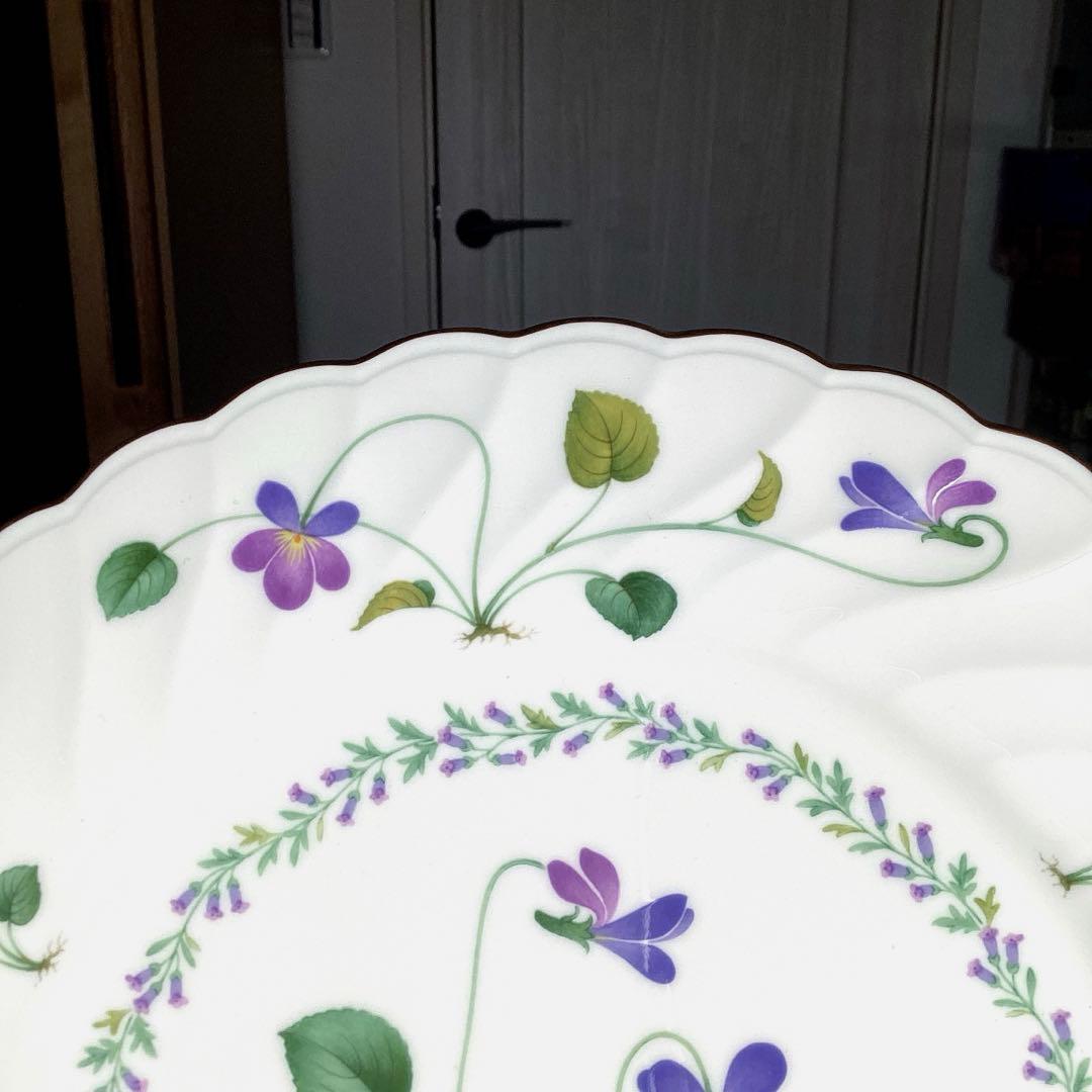Noritake 『VIOLET DREAM』　大皿　取皿　5枚