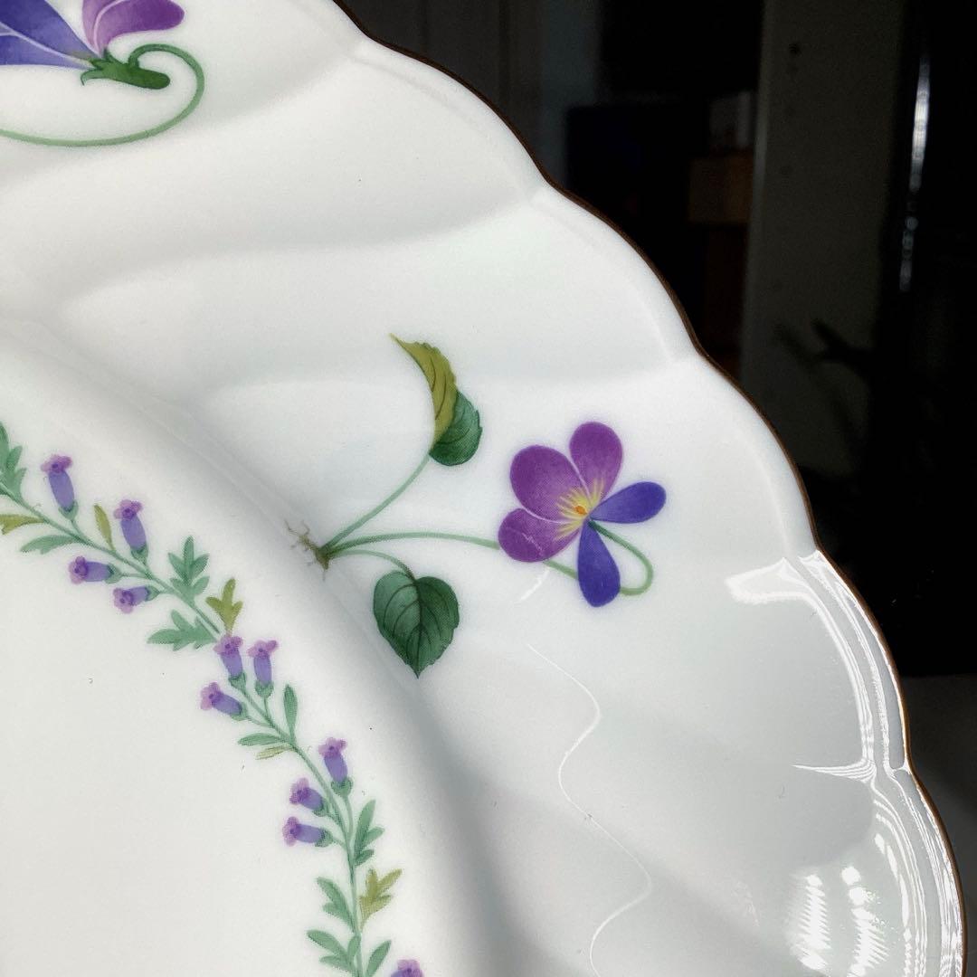 Noritake 『VIOLET DREAM』　大皿　取皿　5枚