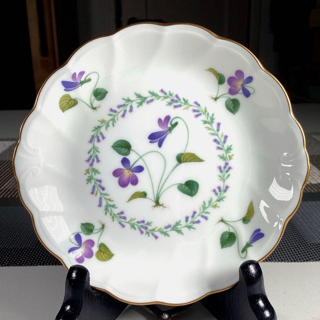 Noritake 『VIOLET DREAM』　大皿　取皿　5枚