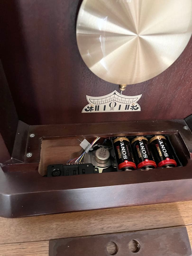 SEIKO セイコー エンブレム 振り子時計 掛時計 柱時計 HS303B