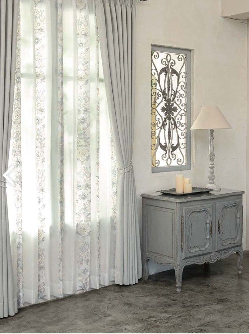 3級遮光カーテン スウェード調　ドレープカーテン　2枚セット　高級　スミノエ