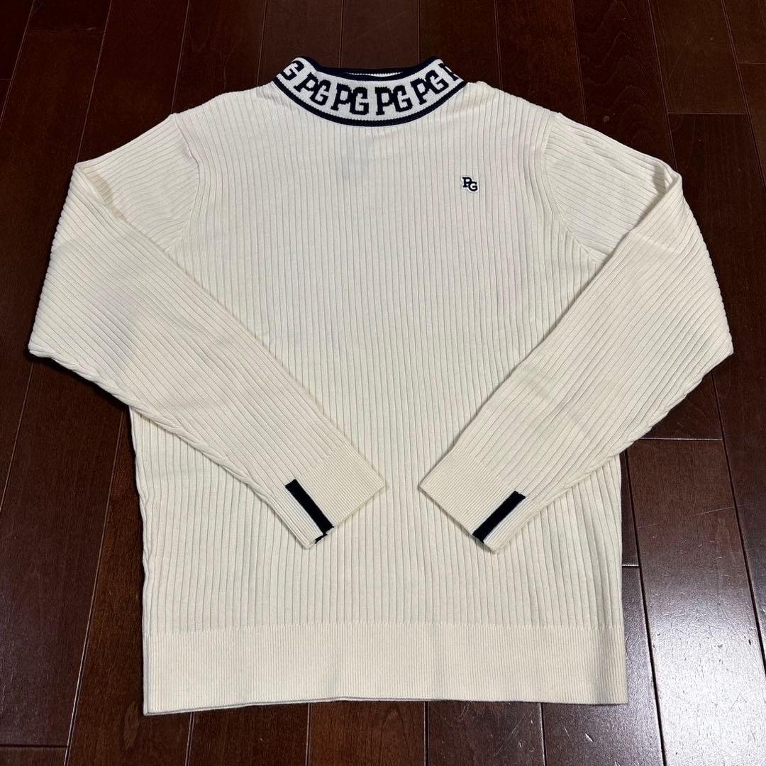 パーリーゲイツ　ウールカシミヤ　ハイネックサイズ5