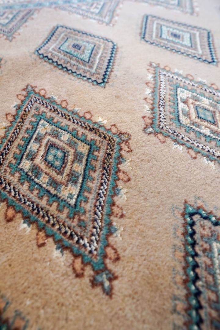 [SALE]パキスタン 手織り絨毯 リビングラグ size:205x140cm