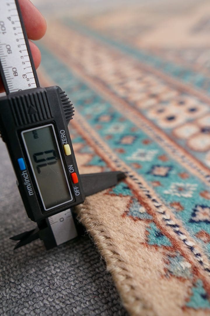 [SALE]パキスタン 手織り絨毯 リビングラグ size:205x140cm