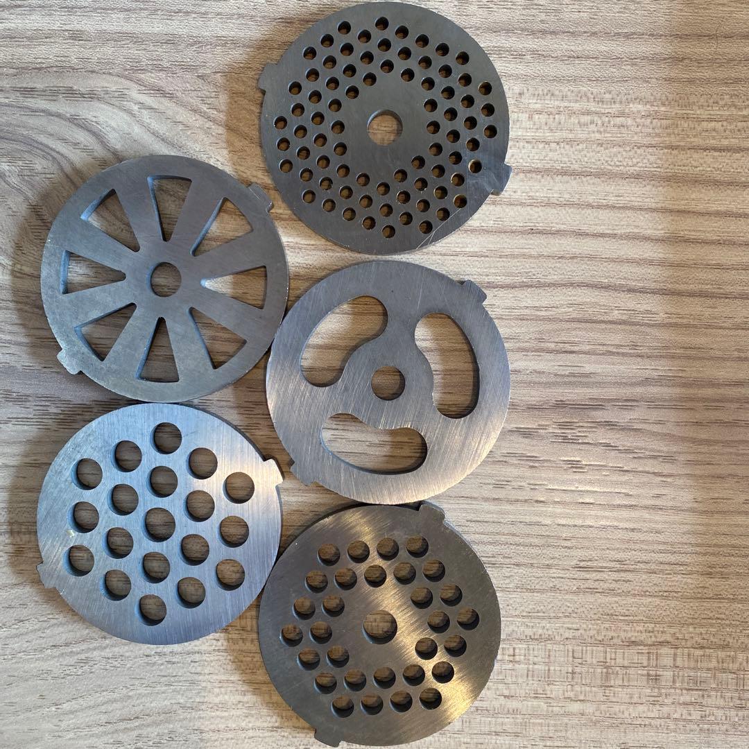 ステンレス製ミートグラインダーアタッチメント