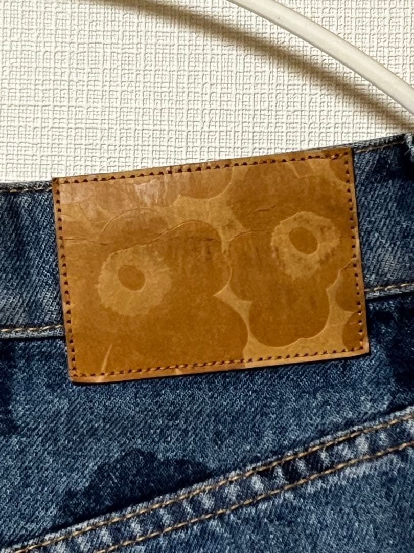marimekko Maridenim Barrel Unikko ジーンズ