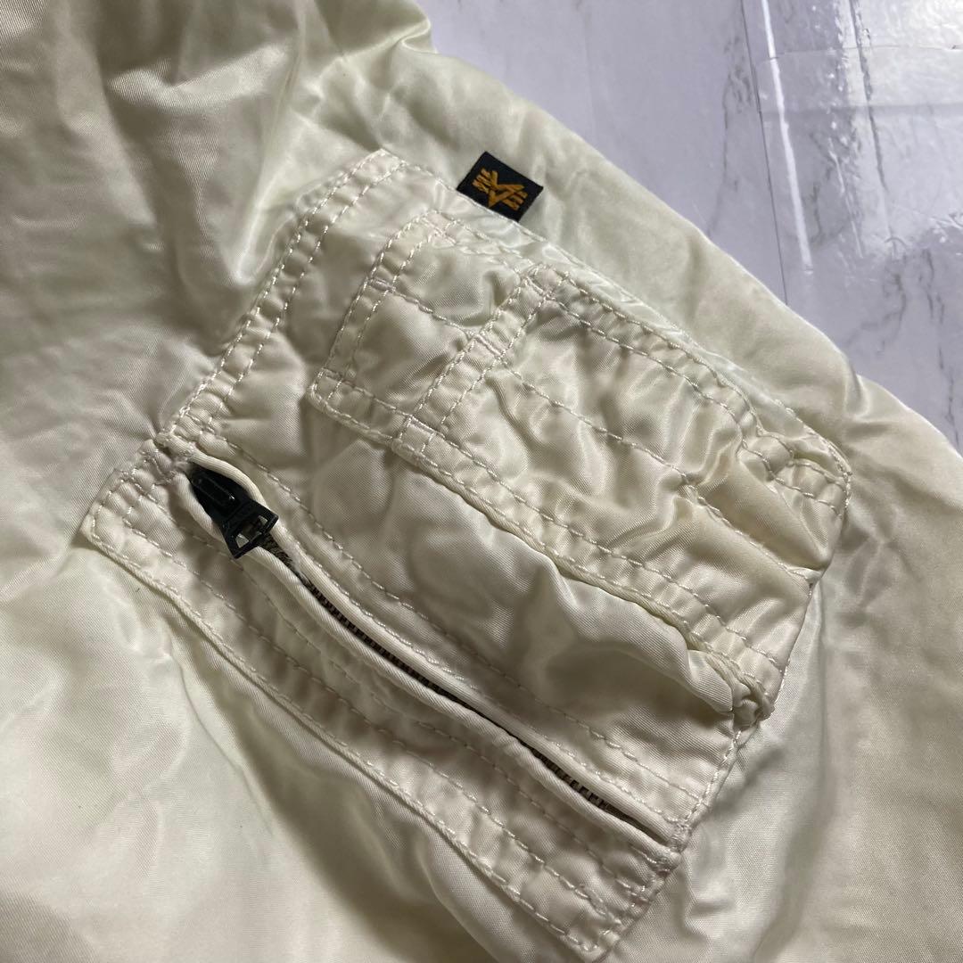 Alpha CWU-45/P フライトJK白ダメージ リペア前提 USA