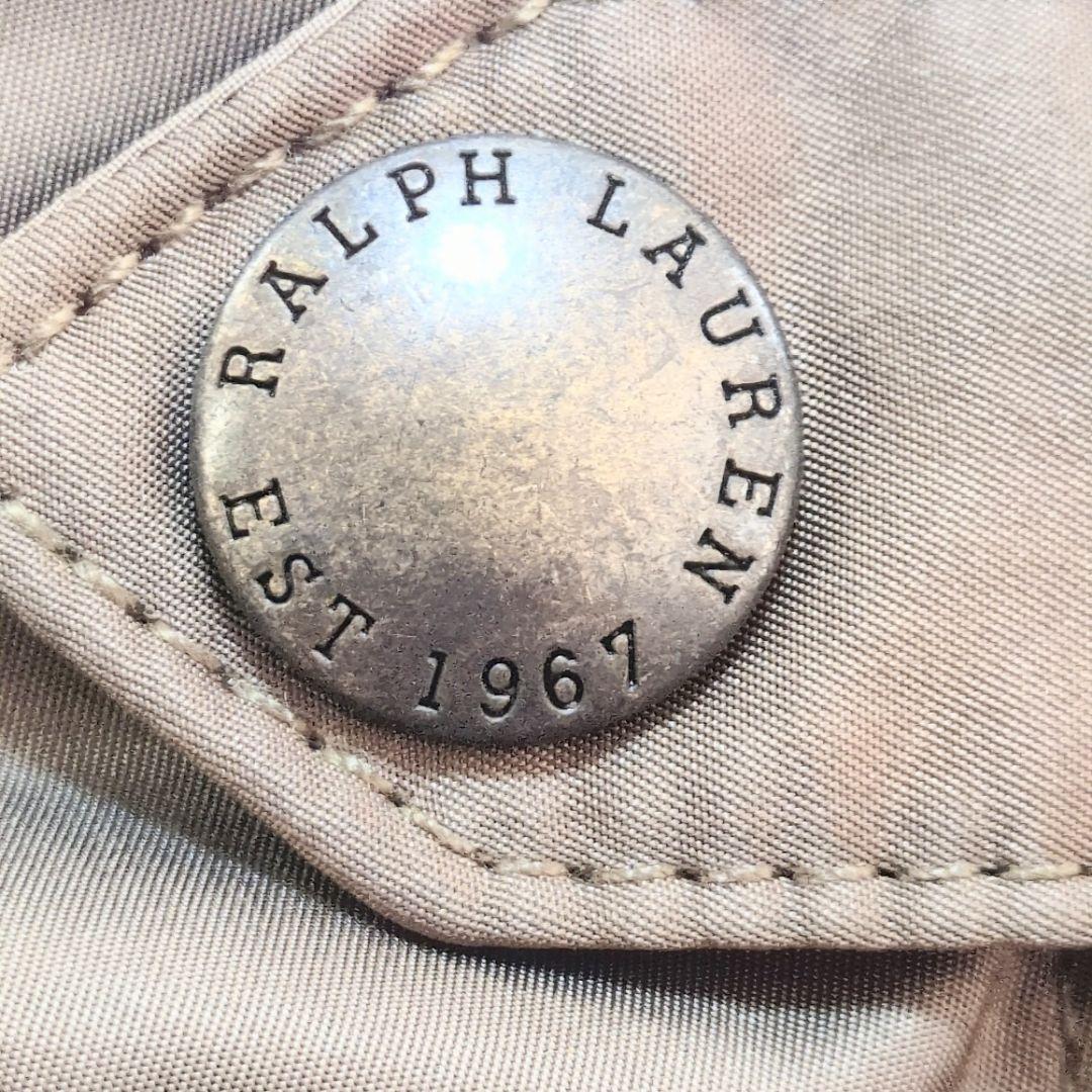 美品　Ralph Lauren ラルフローレン　ダウンベスト　9　ロゴベルト