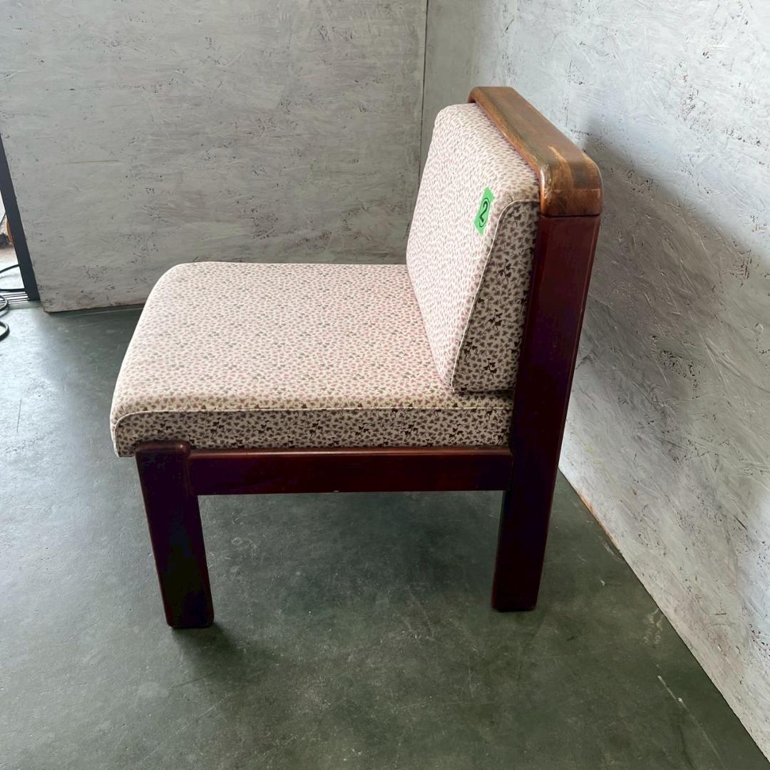 カリモク 1人掛けソファ ダイニングチェア ヴィンテージ家具 ② Y1955