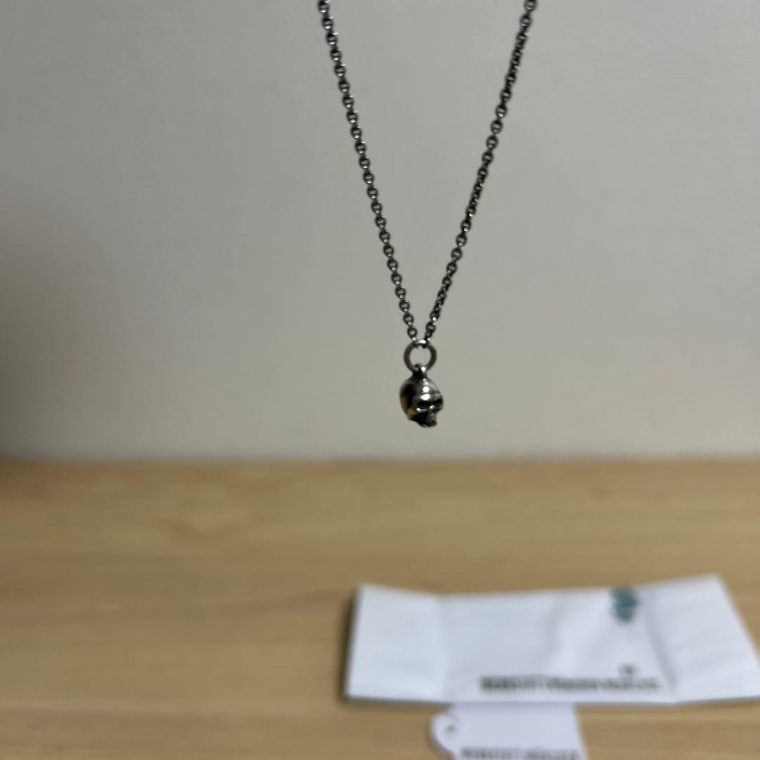 WERKSTATTMUNCHEN ワークスタットミュンヘン ミニスカルネックレス