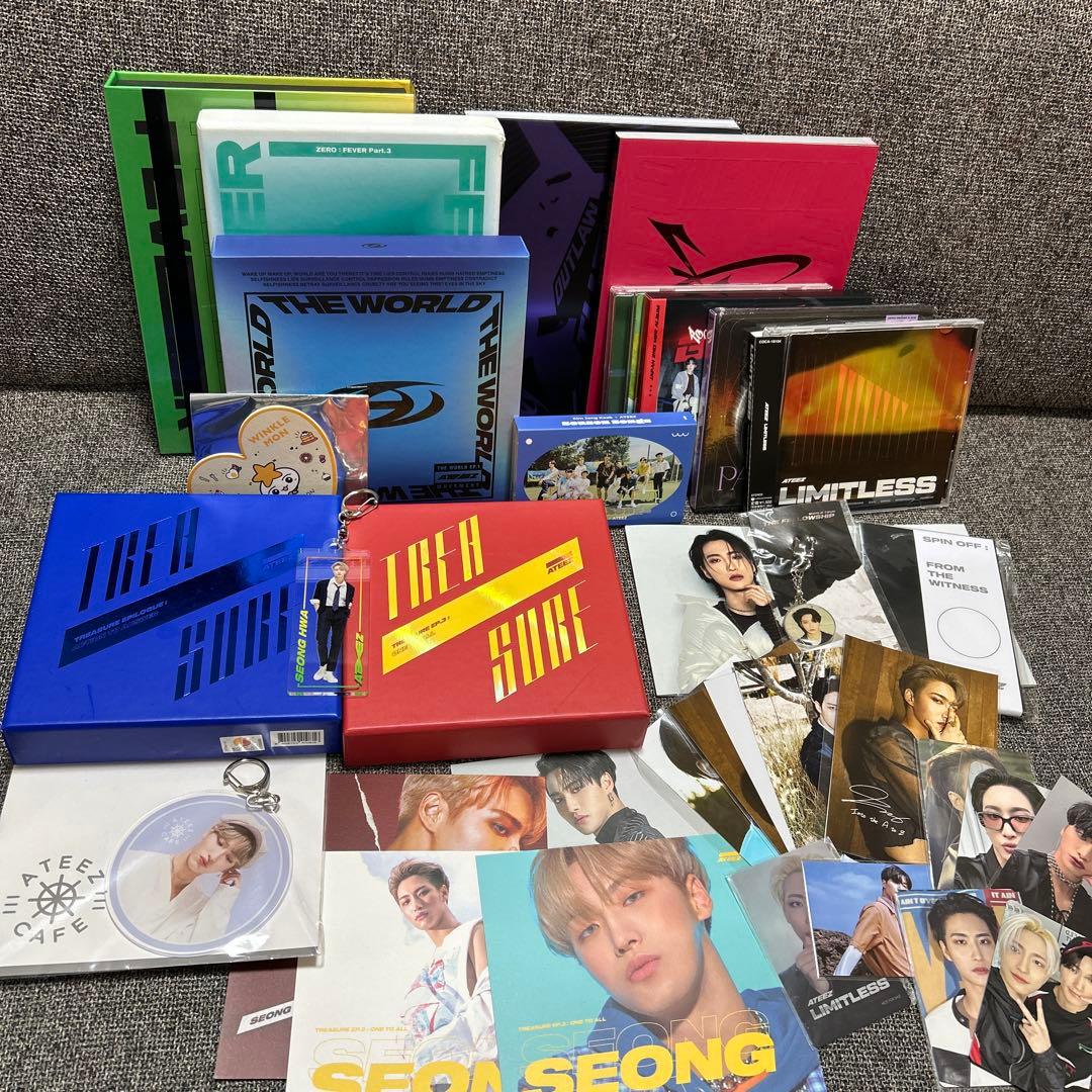 ATEEZ CD トレカ まとめ売り ソンファ SEONGHWA まとめセット
