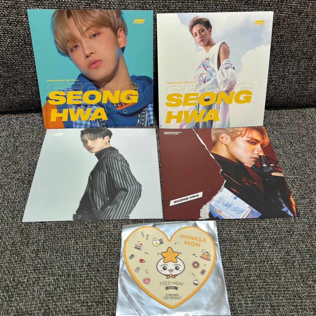 ATEEZ CD トレカ まとめ売り ソンファ SEONGHWA まとめセット