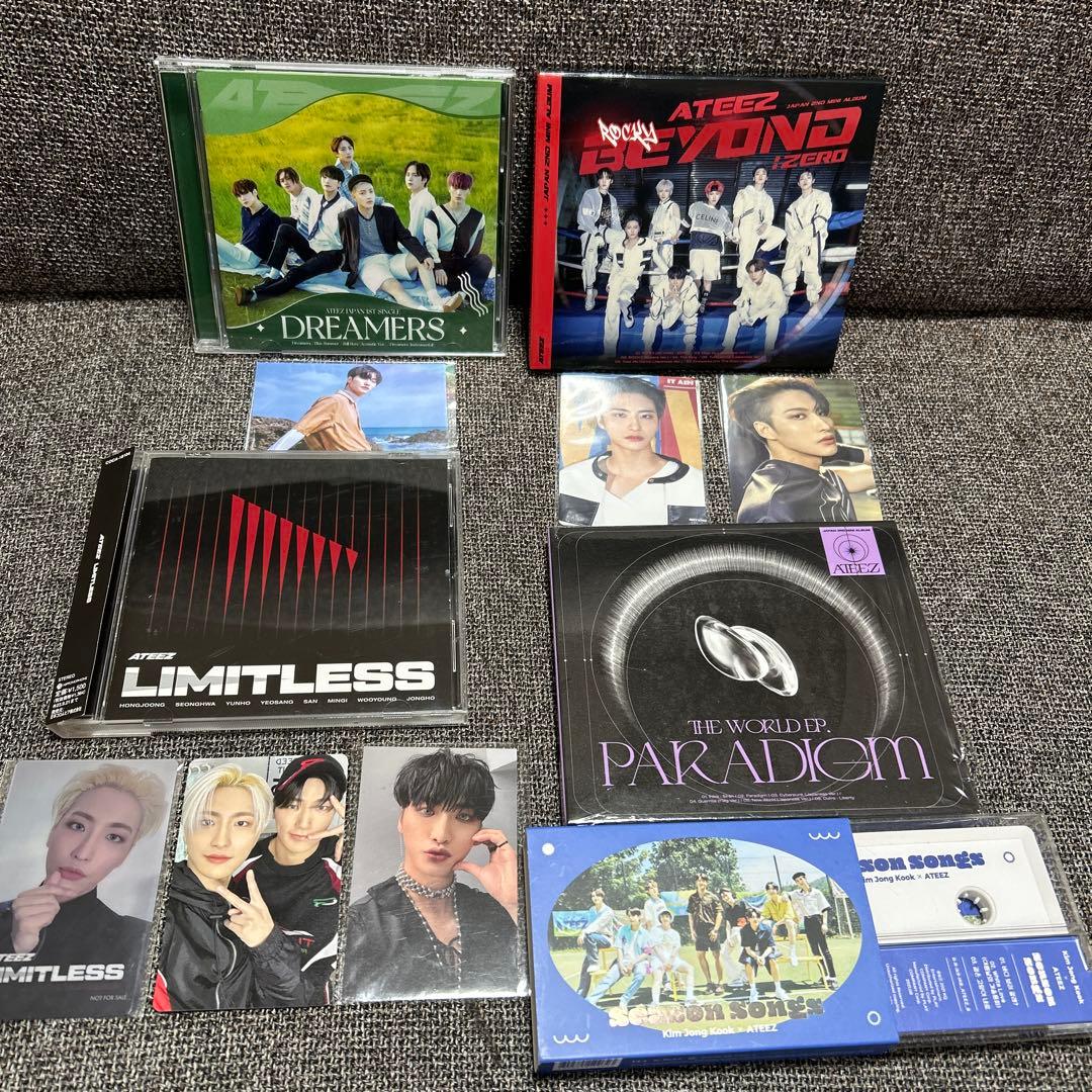 ATEEZ CD トレカ まとめ売り ソンファ SEONGHWA まとめセット